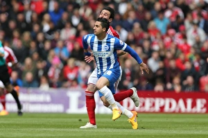 Middlesbrough 02MAY15 Prints: Brighton's Kayal Shines in Middlesbrough Showdown, May 2015