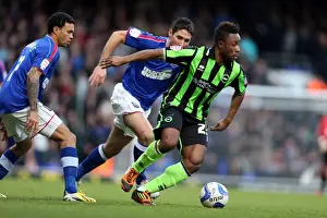 Event:bb 20130101 Prints: Brighton's Kazenga LuaLua Shines in Ipswich Championship Clash (1st January 2013)