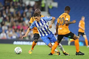 Barnet 22AUG17 Prints: Brighton's Knockaert in Action: Brighton and Hove Albion vs Barnet, EFL Cup 2017