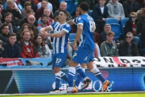 Images Dated 2nd April 2016: Brighton's Knockaert Scores Thriller in Championship Clash vs Burnley (02APR16)