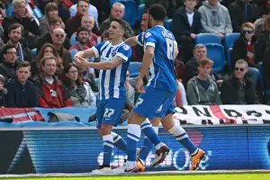 Burnley 02APR16 Prints: Brighton's Knockaert Scores Thriller in Championship Clash vs Burnley (02APR16)