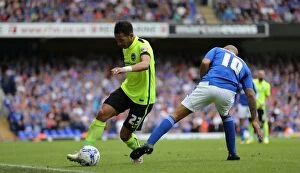 Images Dated 29th August 2015: Brighton's Liam Rosenior in Action against Ipswich Town in Sky Bet Championship Clash (28/08/2015)