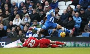 Nottingham Forest 07FEB15 Prints: Brighton's LuaLua Shines in Championship Clash vs. Nottingham Forest (07FEB15)