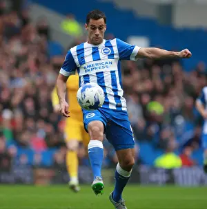 Preston North End 24OCT15 Prints: Brighton's Sam Baldock Scores Thrilling Volley Against Preston North End (24/10/2015)