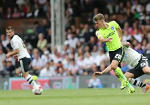 Fulham 15AUG15 Prints: Brighton's Solomon March in Action against Fulham during Sky Bet Championship Clash