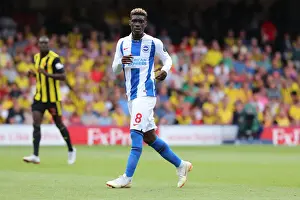 Watford Away 11AUG18 Prints: Brighton's Yves Bissouma in Action: Premier League Showdown Against Watford (August 2018)