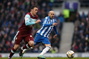Burnley - 23-02-2013 Prints: Bruno in Action: Brighton & Hove Albion vs