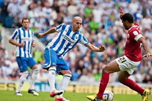 Barnsley - 25-08-2012 Prints: Bruno Saltor in Action: Brighton & Hove Albion vs Barnsley, August 25, 2012