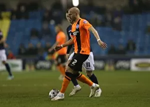Images Dated 17th March 2015: Bruno Saltor in Action: Millwall vs. Brighton and Hove Albion, Sky Bet Championship 2015 (17MAR15)