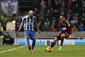 Ipswich Town 14FEB17 Prints: Bruno Saltor Leads Brighton & Hove Albion in EFL Championship Clash against Ipswich Town (14/02/2017)