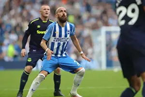Everton 15OCT17 Prints: Bruno's Defiant Performance: Brighton & Hove Albion vs Everton (Premier League)