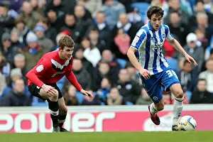 2013 Prints: Will Buckley's Electric Performance: Brighton & Hove Albion vs Huddersfield Town