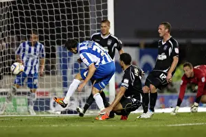 Ipswich Town - 02-10-2012 Prints: Will Buckley's Equalizer: Brighton & Hove Albion vs Ipswich Town