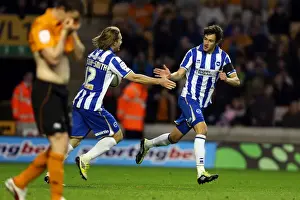 Wolves - 10-11-2012 Prints: Will Buckley's Equalizer: Wolves 2-2 Brighton & Hove Albion