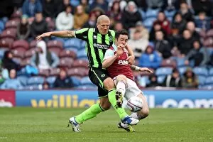 Images Dated 6th April 2012: Burnley Brighton 120406