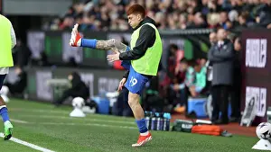 Warming Up Prints: Burnley v Brighton and Hove Albion Premier League 13APR24