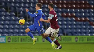 Burnley 06FEB21 Prints: Burnley vs. Brighton & Hove Albion: Intense Premier League Clash at Turf Moor (06FEB21)