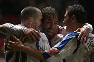 Charlton Athletic Collection: Calderon celebrates