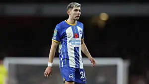 Carabao Cup Clash: Arsenal vs. Brighton & Hove Albion at Emirates Stadium (09NOV22)