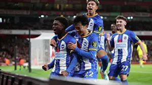 Carabao Cup Clash: Arsenal vs. Brighton & Hove Albion at Emirates Stadium (09NOV22)