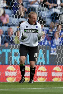 14/15 Squad Prints: Casper Ankergren: Brighton and Hove Albion's Fierce Protector