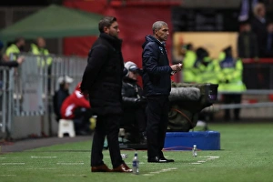 Brighton Manager Prints: Championship Clash: Brighton and Hove Albion vs