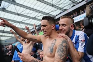 Images Dated 17th April 2017: Championship Clash: Brighton and Hove Albion vs. Wigan Athletic at the American Express Community