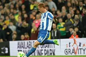 Images Dated 21st April 2017: Championship Clash: Norwich City vs. Brighton and Hove Albion at Carrow Road (21APR17)