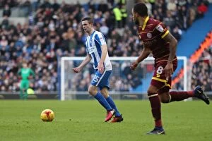 Images Dated 27th December 2016: Championship Showdown: Brighton and Hove Albion vs. Queens Park Rangers at American Express