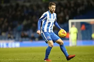 Images Dated 24th January 2017: Championship Showdown: Brighton and Hove Albion vs. Cardiff City at the American Express Community