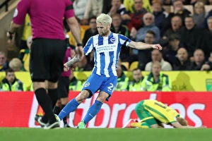 Norwich City 21APR17 Prints: Championship Showdown: Brighton and Hove Albion vs. Norwich City at Carrow Road (21APR17)