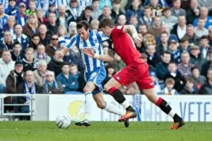 Images Dated 10th March 2012: Championship Showdown: Will Buckley's Explosive Performance in Brighton & Hove Albion vs