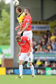 Championship Showdown: Burton Albion vs. Brighton and Hove Albion at Pirelli Stadium (17SEP16)