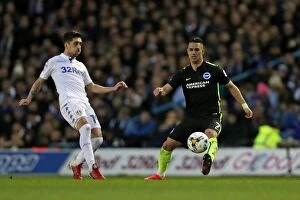 Images Dated 18th March 2017: Championship Showdown: Leeds United vs. Brighton and Hove Albion at Elland Road (18MAR17)