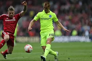 Images Dated 7th May 2016: Championship Showdown: Middlesbrough vs. Brighton & Hove Albion at Riverside Stadium (07/05/2016)