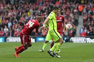 Images Dated 7th May 2016: Championship Showdown: Middlesbrough vs. Brighton & Hove Albion at Riverside Stadium (07/05/2016)