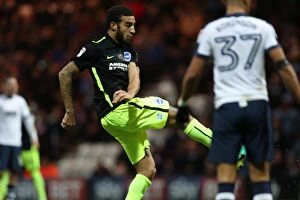Images Dated 14th January 2017: Championship Showdown: Preston North End vs. Brighton and Hove Albion at Deepdale (14Jan17)