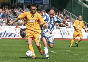 Charlie Oatway Gallery: Charlie Oatway battles with Scott Oakes of Notts County 2003 / 04