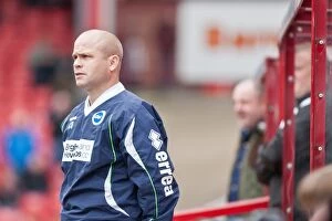 Images Dated 28th April 2012: Charlie Oatway of Brighton & Hove Albion in Action Against Barnsley, Npower Championship, 2012