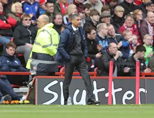 Middlesbrough 02MAY15 Prints: Chris Hughton Focuses on Brighton's Championship Victory Against Middlesbrough (02MAY15)