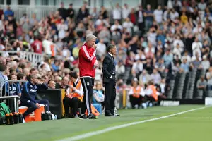 Fulham 15AUG15 Prints: Chris Hughton Guides Brighton and Hove Albion in Fulham Showdown