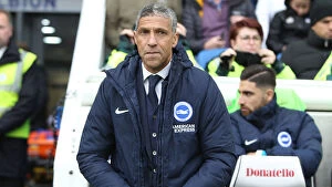 Bournemouth 13APR19 Collection: Chris Hughton Leads Brighton and Hove Albion Against Bournemouth, 13APR19 (Premier League)