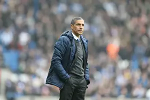 Norwich City 03APR15 Prints: Chris Hughton Leads Brighton and Hove Albion Against Norwich City, April 2015
