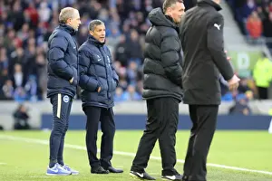 Burnley 16DEC17 Prints: Chris Hughton and Paul Trollope Lead Brighton and Hove Albion Against Burnley (16DEC17)