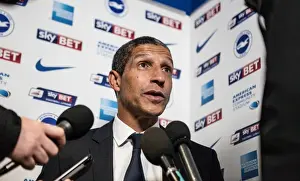 MK Dons 07NOV15 Prints: Chris Hughton's Post-Match Interview: Brighton and Hove Albion vs