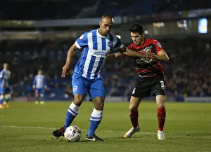 Huddersfield Town 14APR15 Prints: Chris O'Grady in Action: Brighton & Hove Albion vs Huddersfield Town