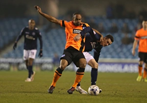 Millwall Prints: Chris O'Grady in Action: Millwall vs