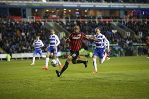 Images Dated 10th March 2015: Chris O'Grady Scores Penalty for Brighton & Hove Albion against Reading, March 10, 2015