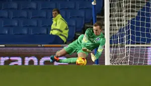 Wigan Athletic 04NOV14 Prints: Christian Walton in Action: Brighton & Hove Albion vs Wigan Athletic (4 Nov 2014)