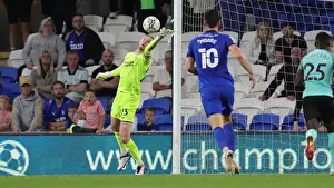 Cardiff City Prints: Clash in the Carabao Cup: Cardiff City vs Brighton & Hove Albion (24.08.2021)